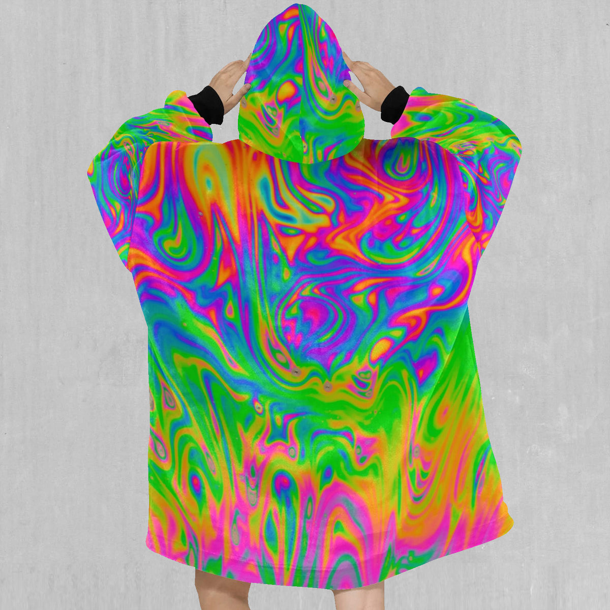 Acid Pool Blanket Hoodie