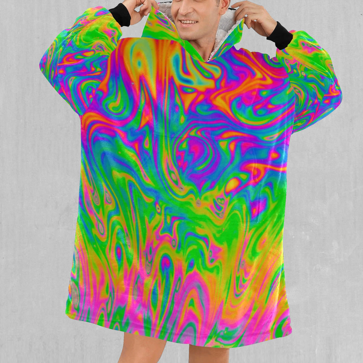 Acid Pool Blanket Hoodie