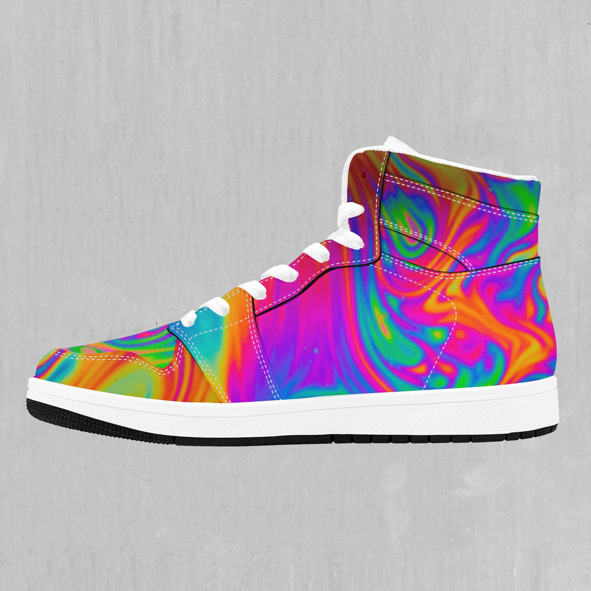 Acid Pool High Top Sneakers