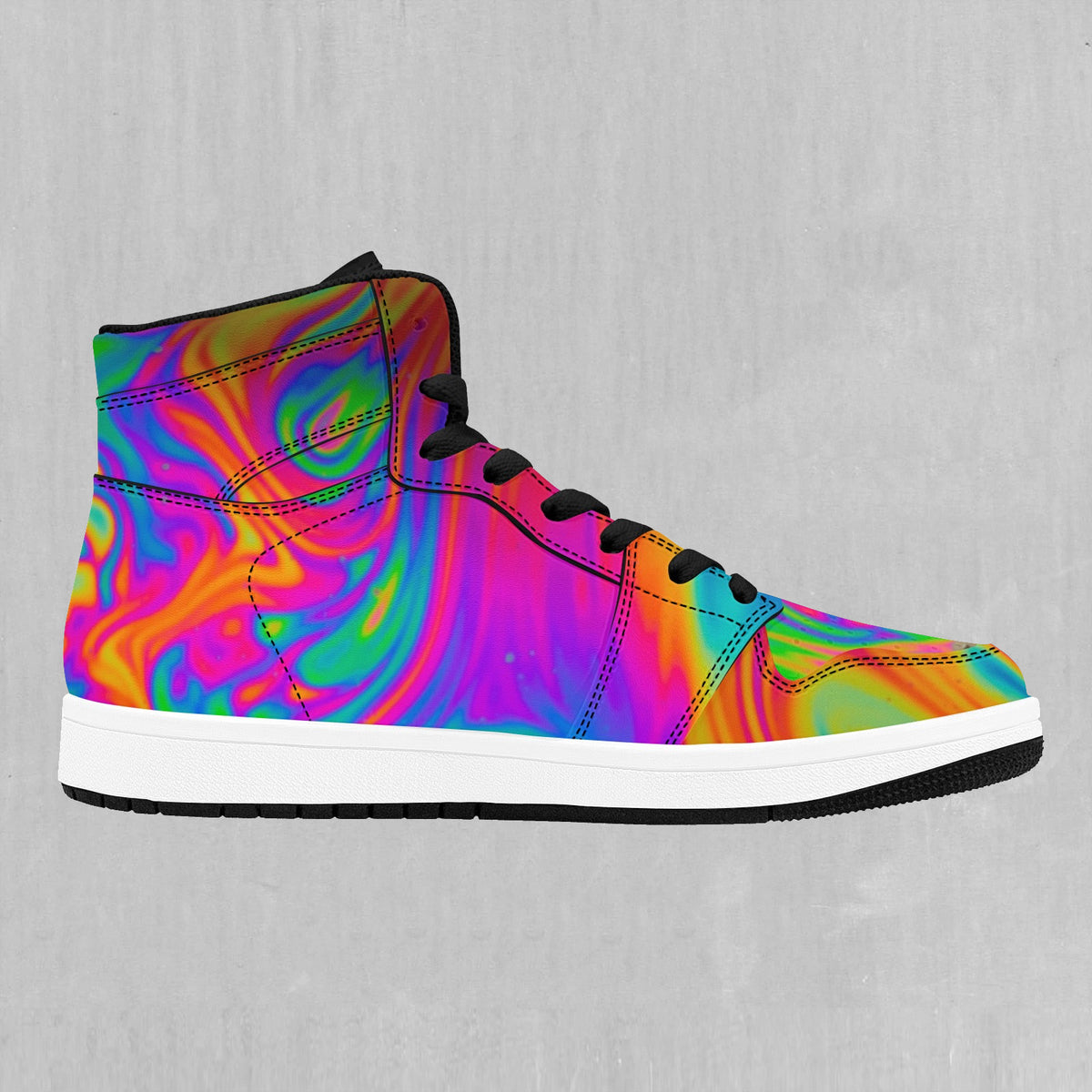 Acid Pool High Top Sneakers