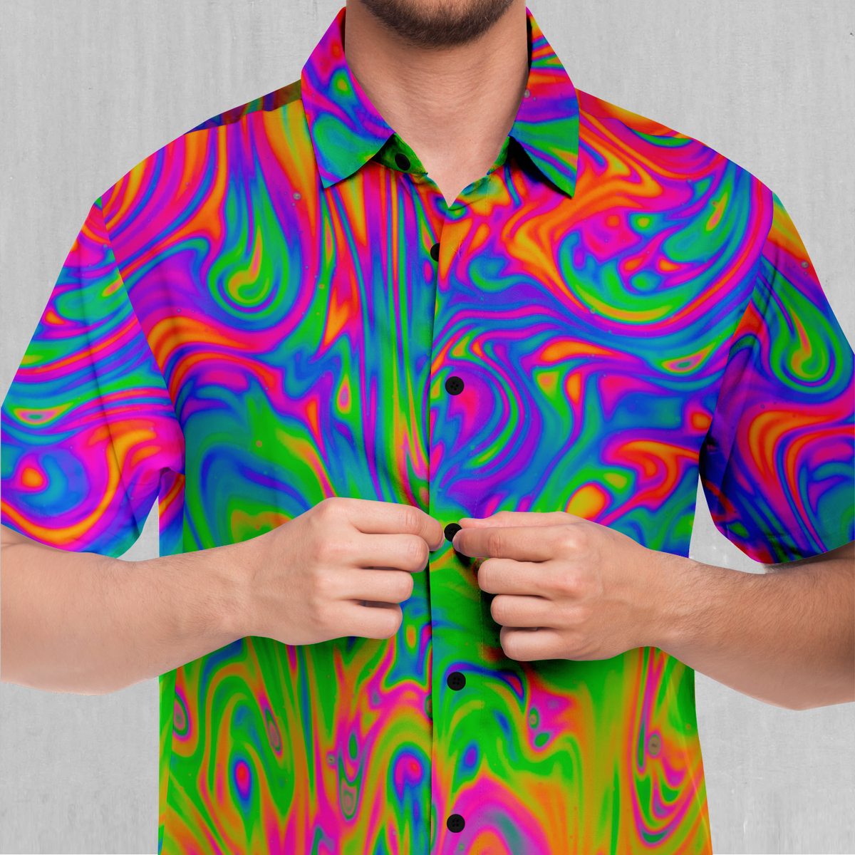 Acid Pool Button Down Shirt