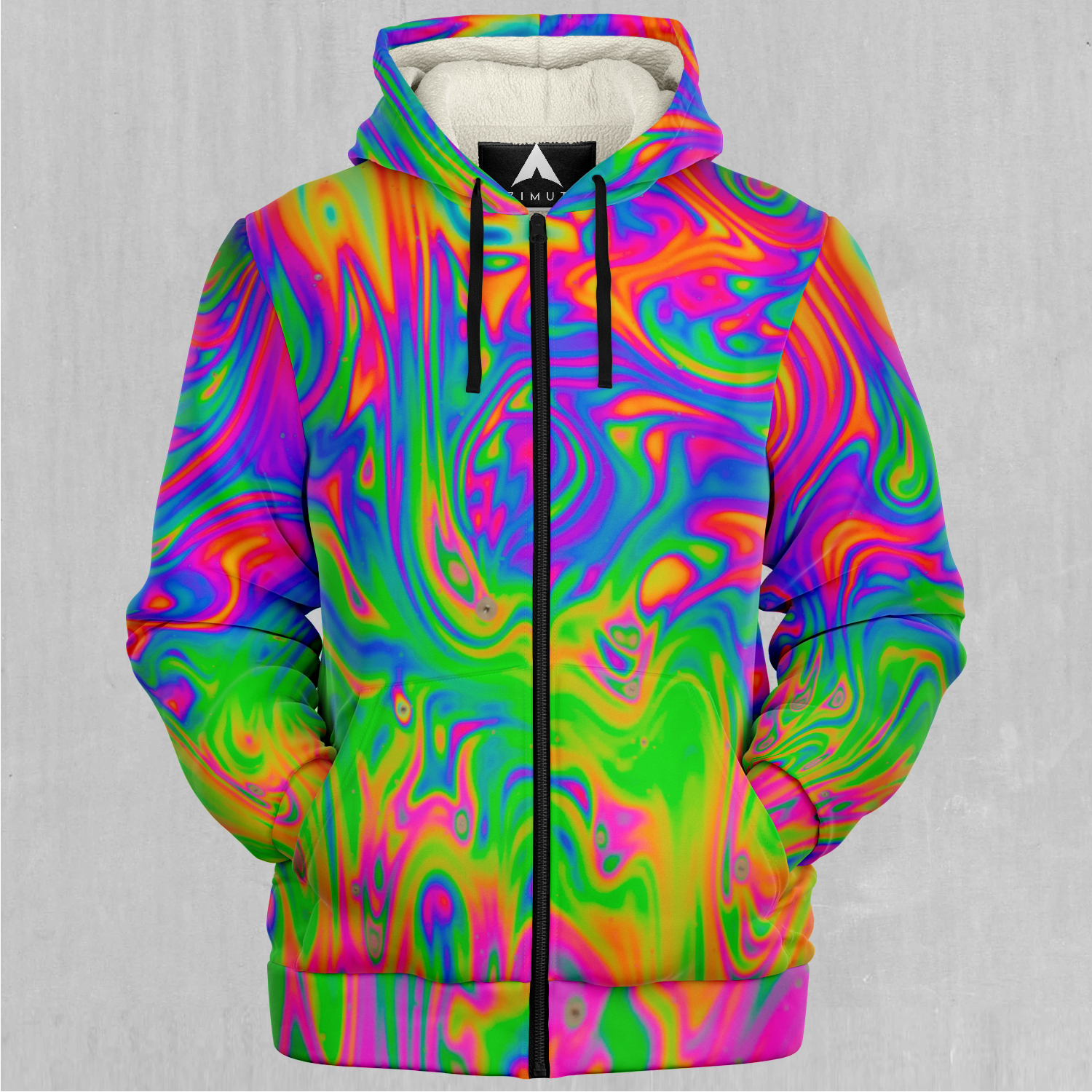 Acid Pool Sherpa Hoodie