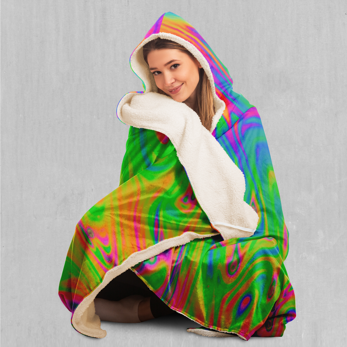 Acid Pool Hooded Blanket - Azimuth Clothing