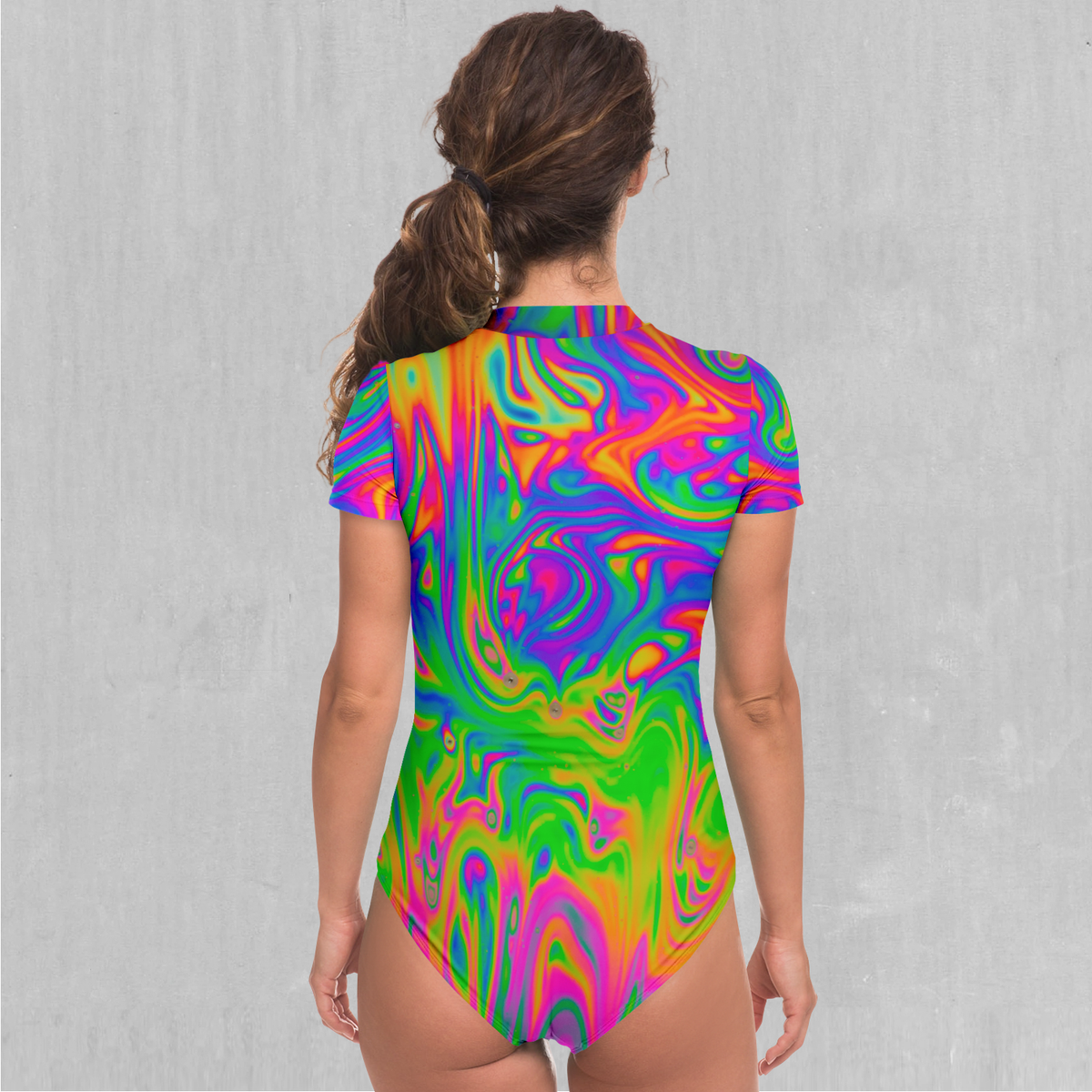 Acid Pool Short Sleeve Bodysuit