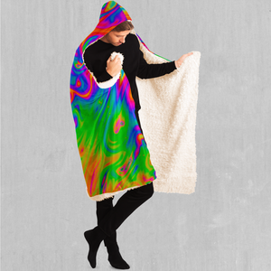 Acid Pool Hooded Blanket - Azimuth Clothing