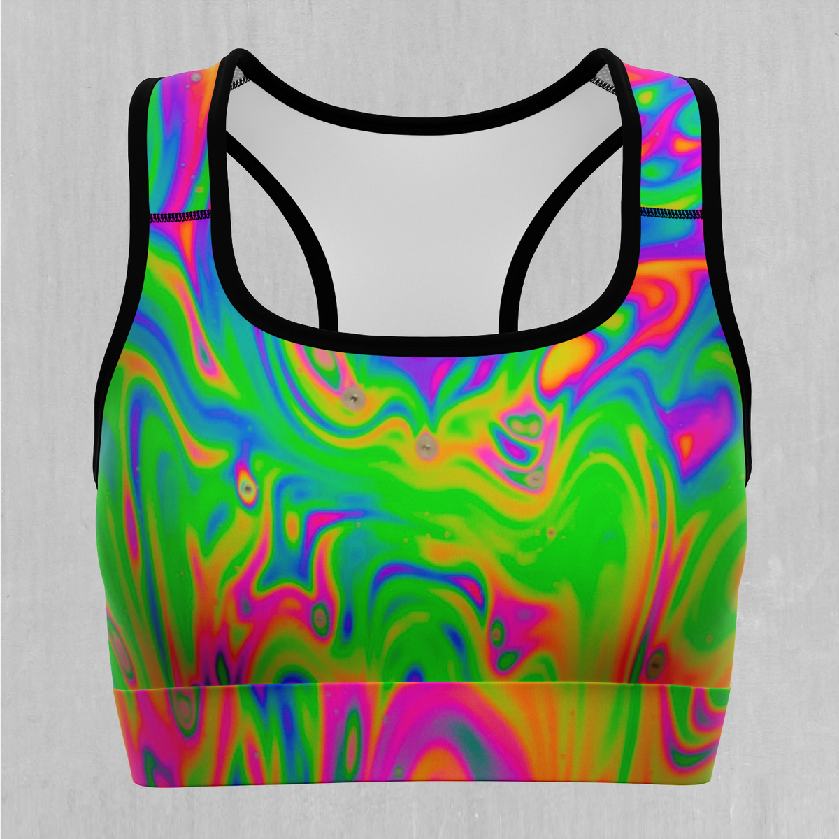 Acid Pool Sports Bra