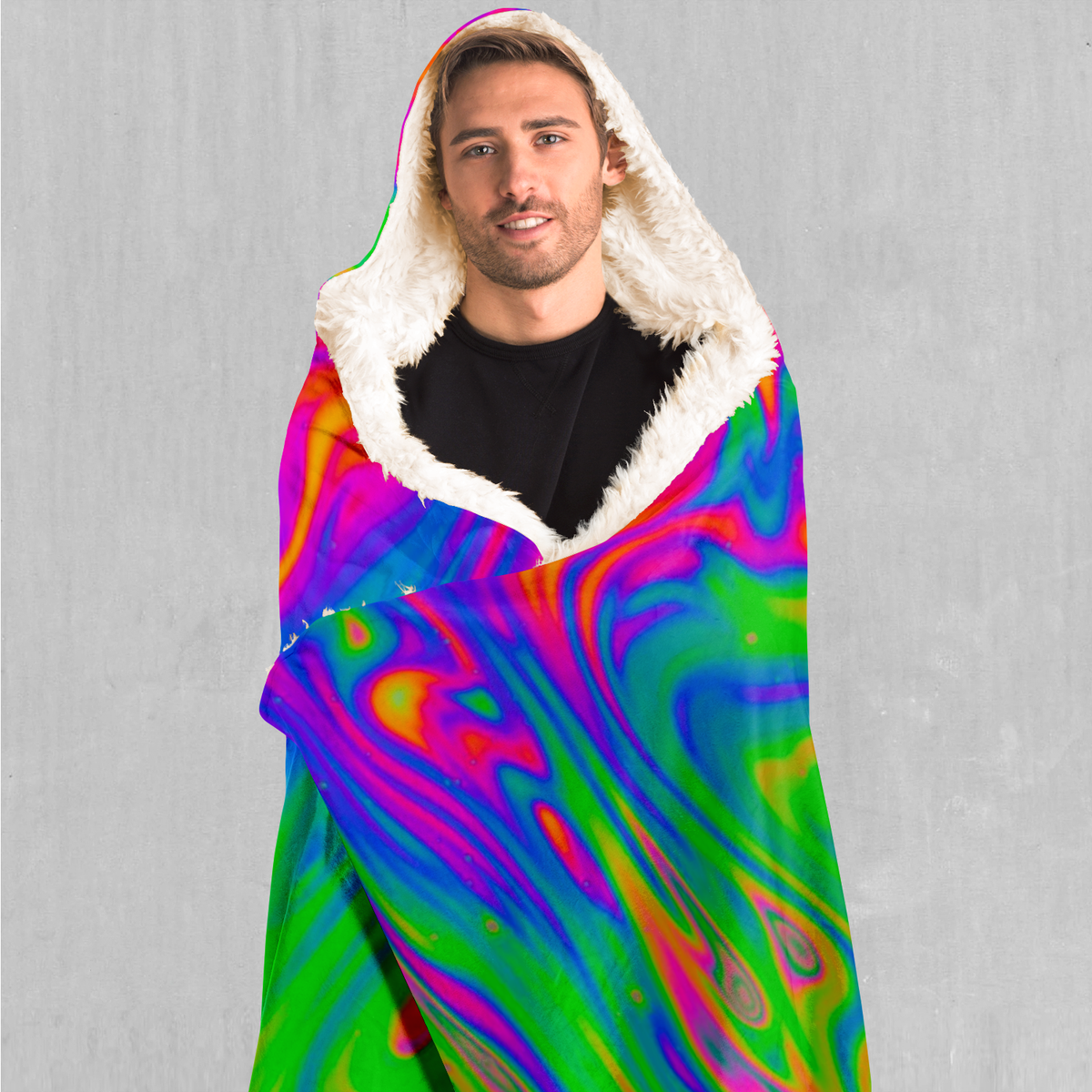 Acid Pool Hooded Blanket - Azimuth Clothing
