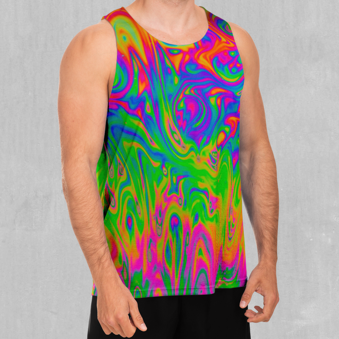 Acid Pool Men's Tank Top - Azimuth Clothing