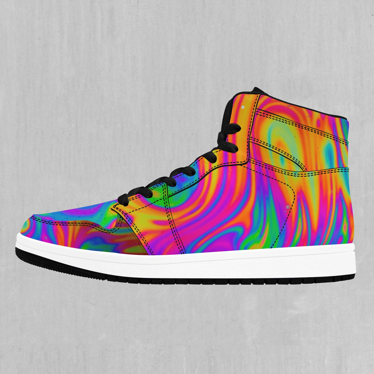 Acid Pool High Top Sneakers