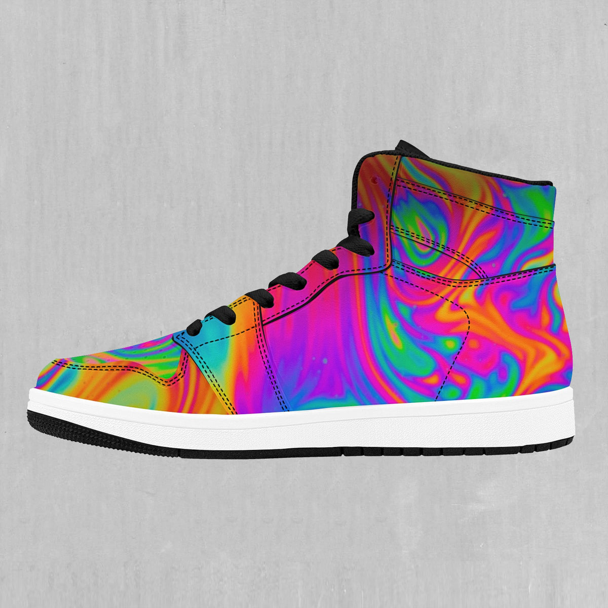 Acid Pool High Top Sneakers