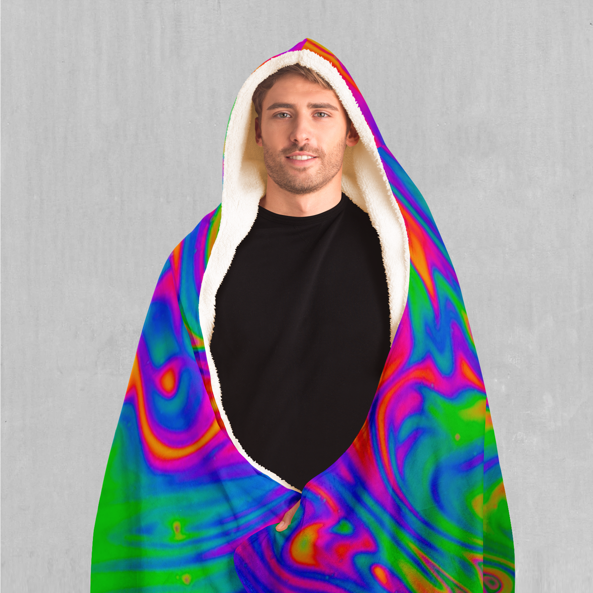 Acid Pool Hooded Blanket - Azimuth Clothing