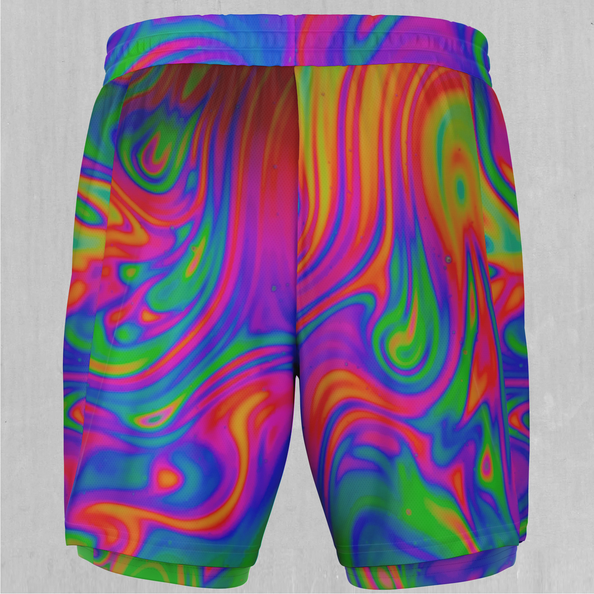 Acid Pool Men's 2 in 1 Shorts