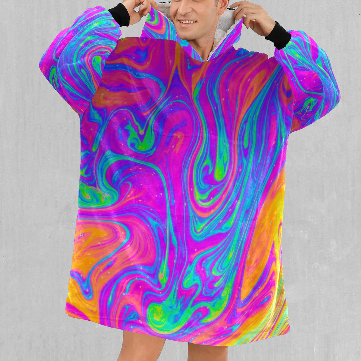 Acidic Drip Blanket Hoodie