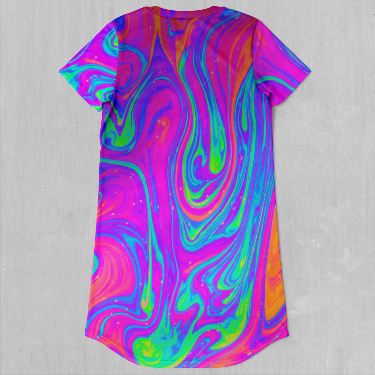 Acidic Drip T-Shirt Dress