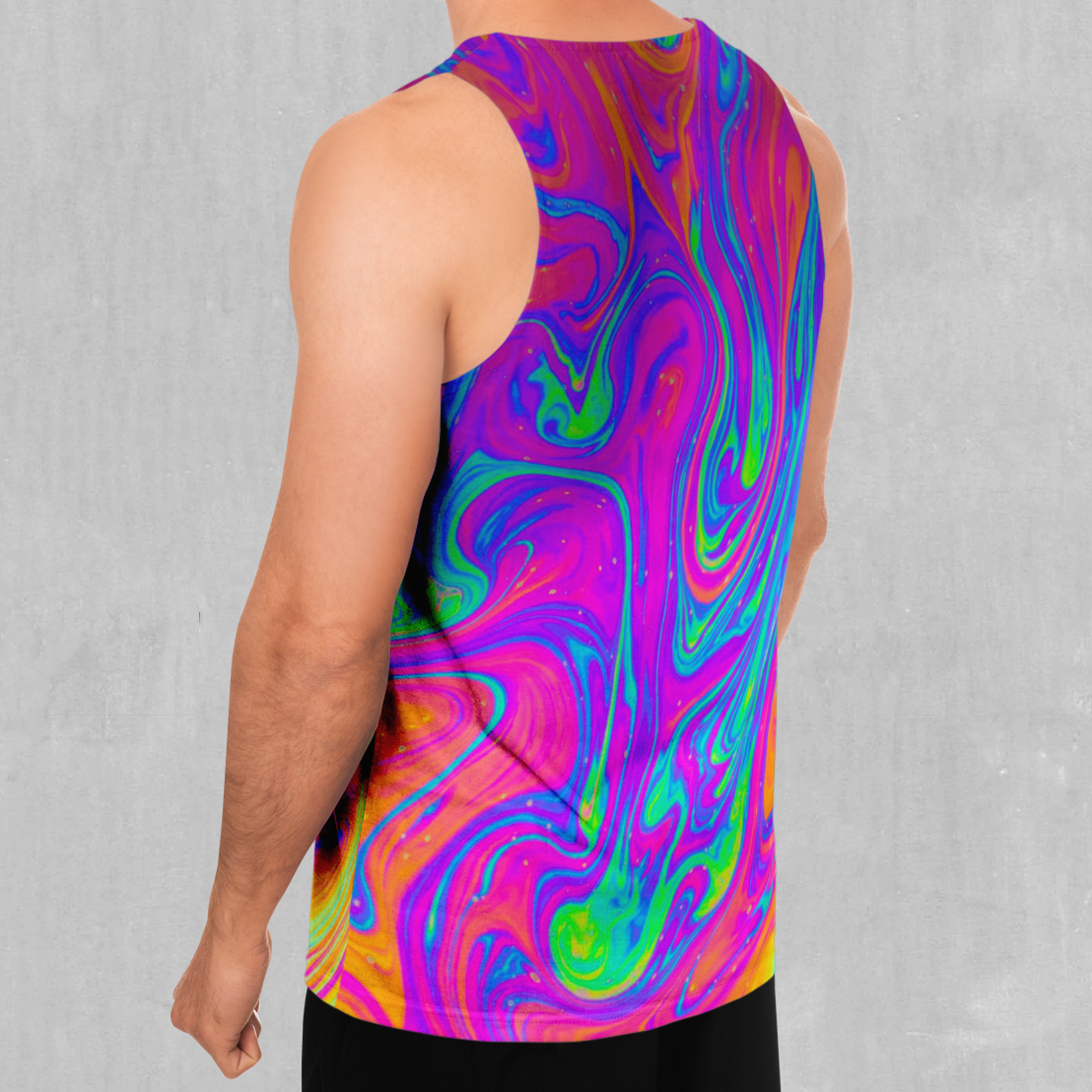 Acidic Drip Men's Tank Top - Azimuth Clothing