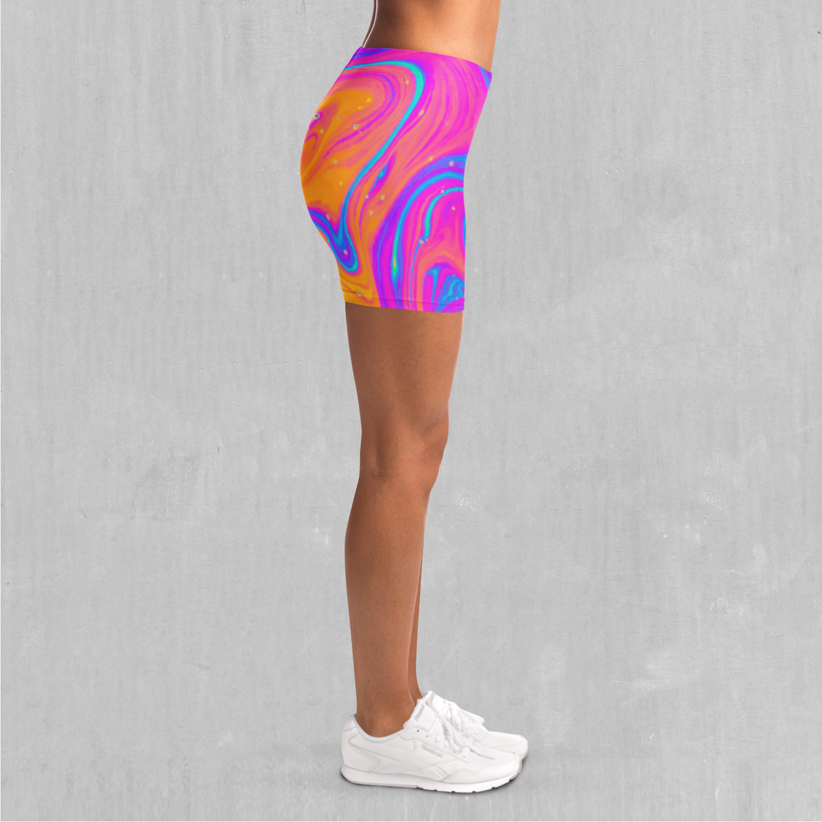 Acidic Drip Yoga Shorts
