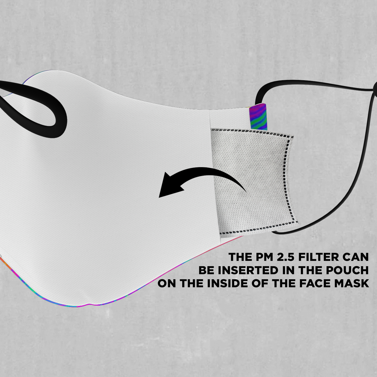 Acidic Drip Face Mask - Azimuth Clothing