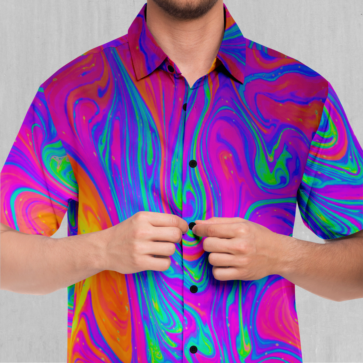 Acidic Drip Button Down Shirt