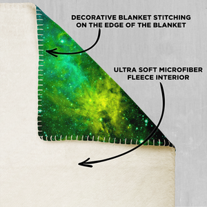 Acidic Realm Blanket