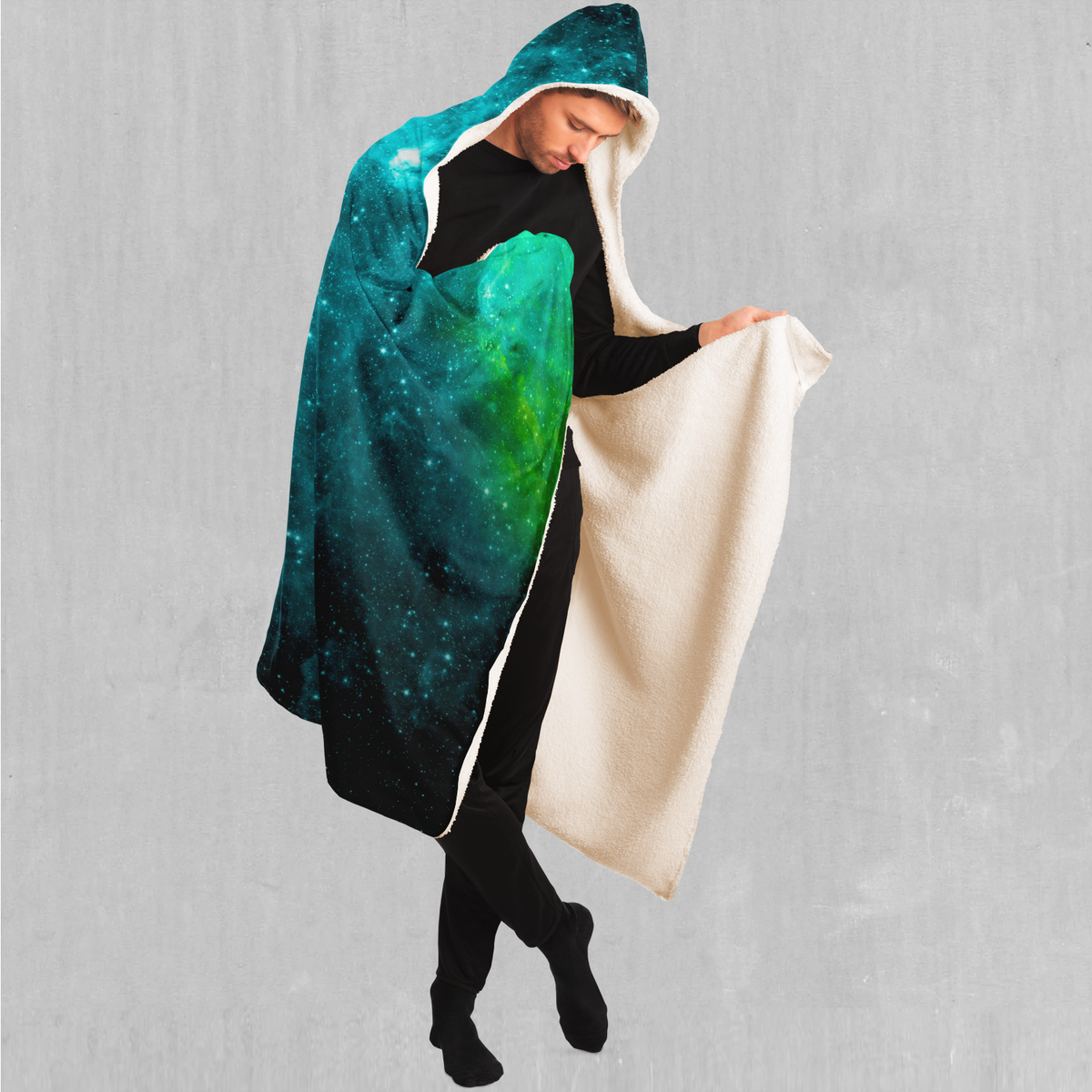 Acidic Realm Hooded Blanket