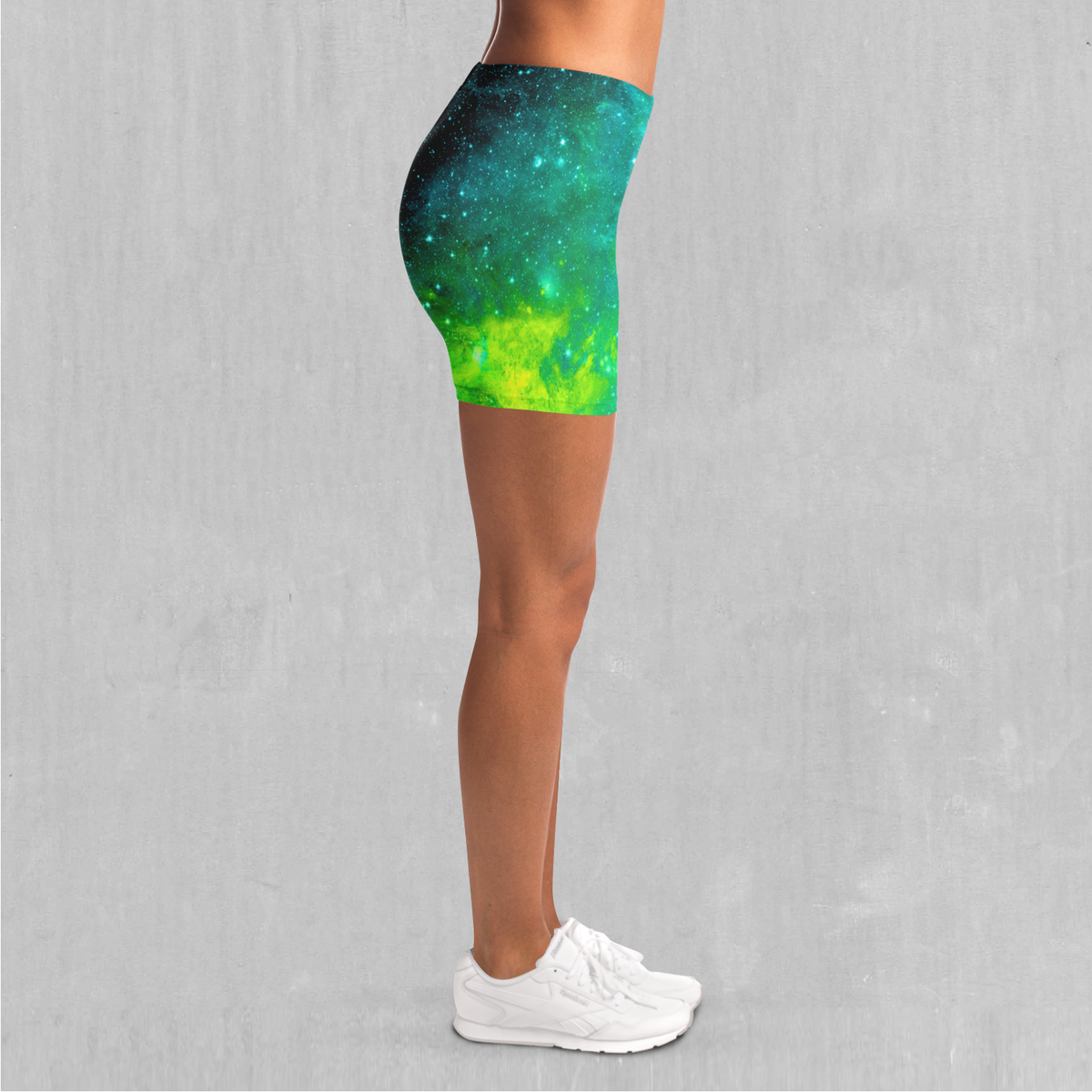 Acidic Realm Yoga Shorts