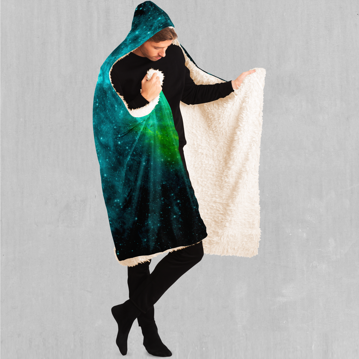 Acidic Realm Hooded Blanket