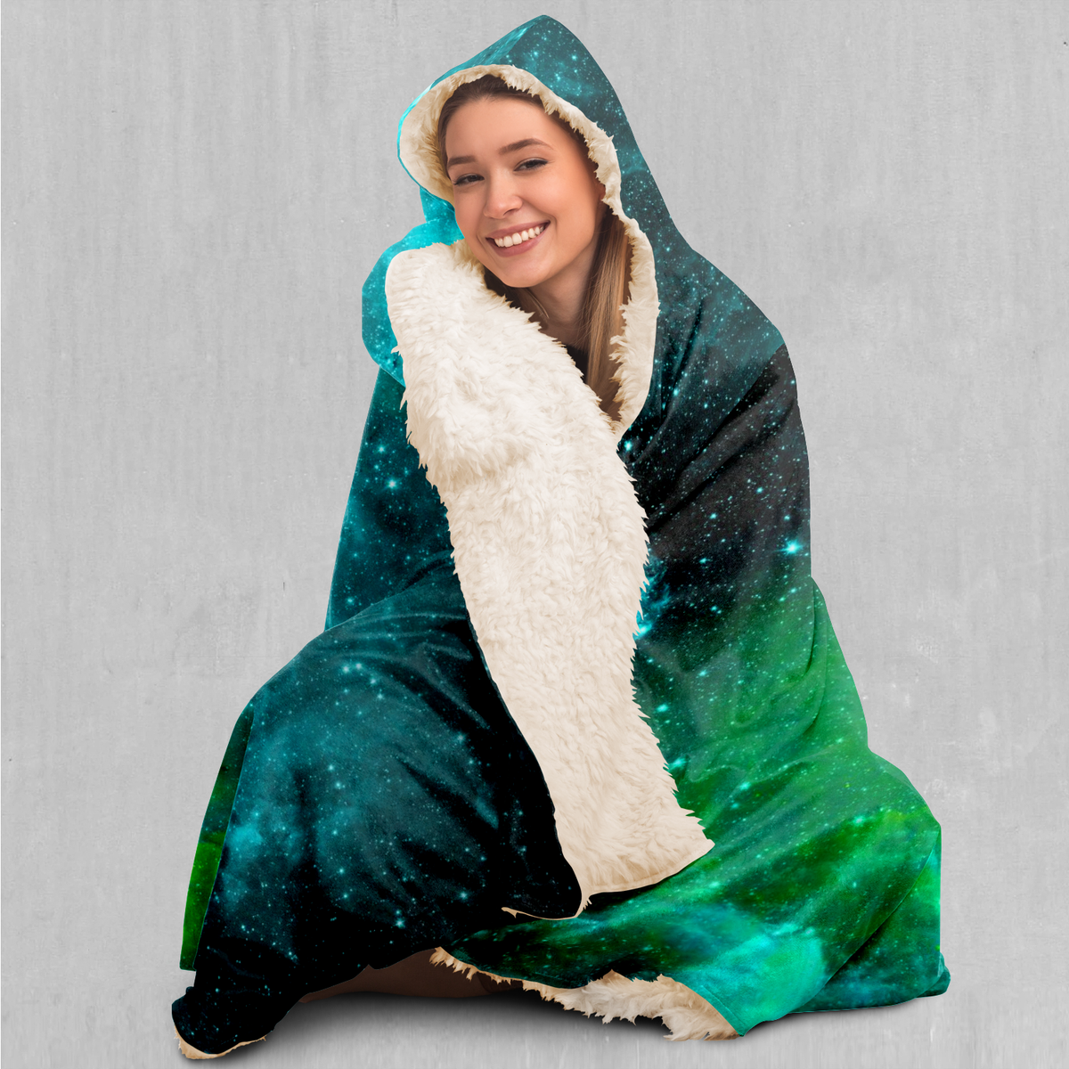Acidic Realm Hooded Blanket