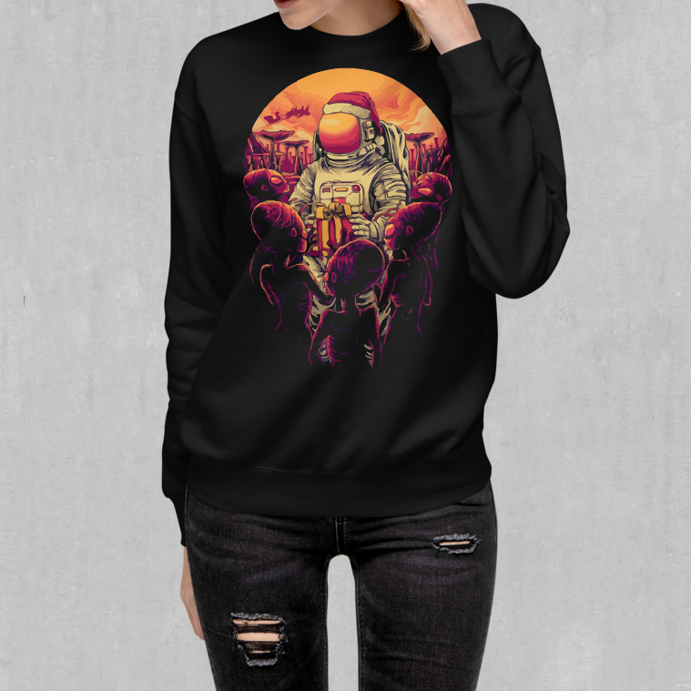 Alien Christmas Sweatshirt