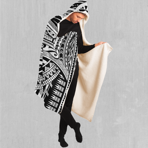 Ancient Tribe Hooded Blanket - Azimuth Clothing