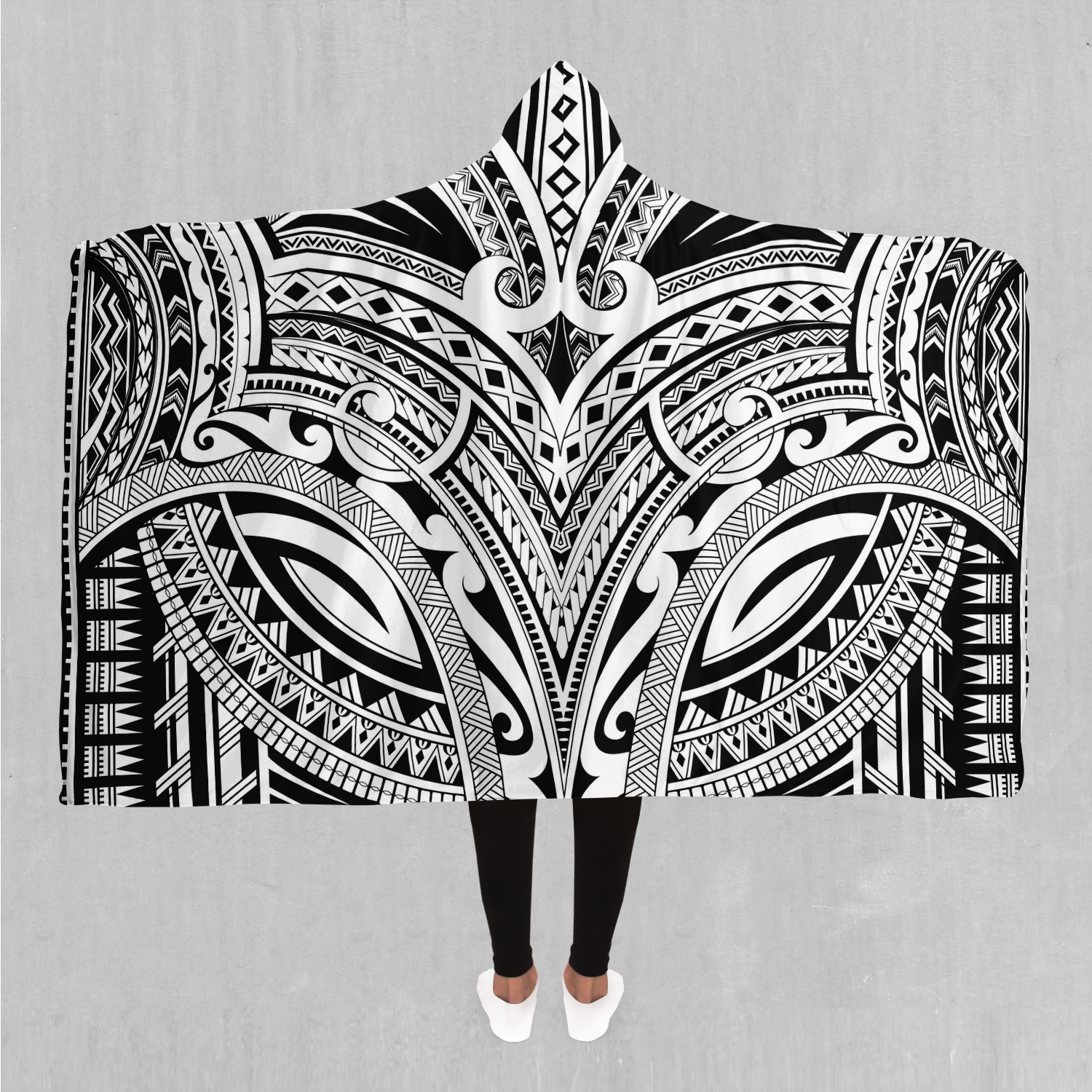 Ancient Tribe Hooded Blanket - Azimuth Clothing