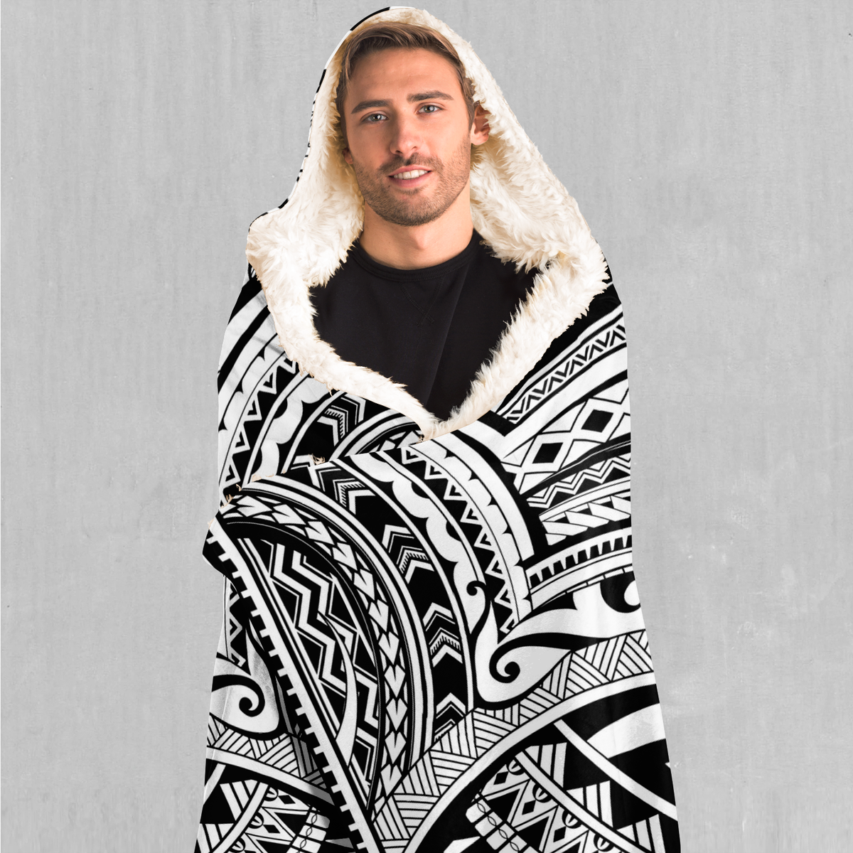 Ancient Tribe Hooded Blanket - Azimuth Clothing