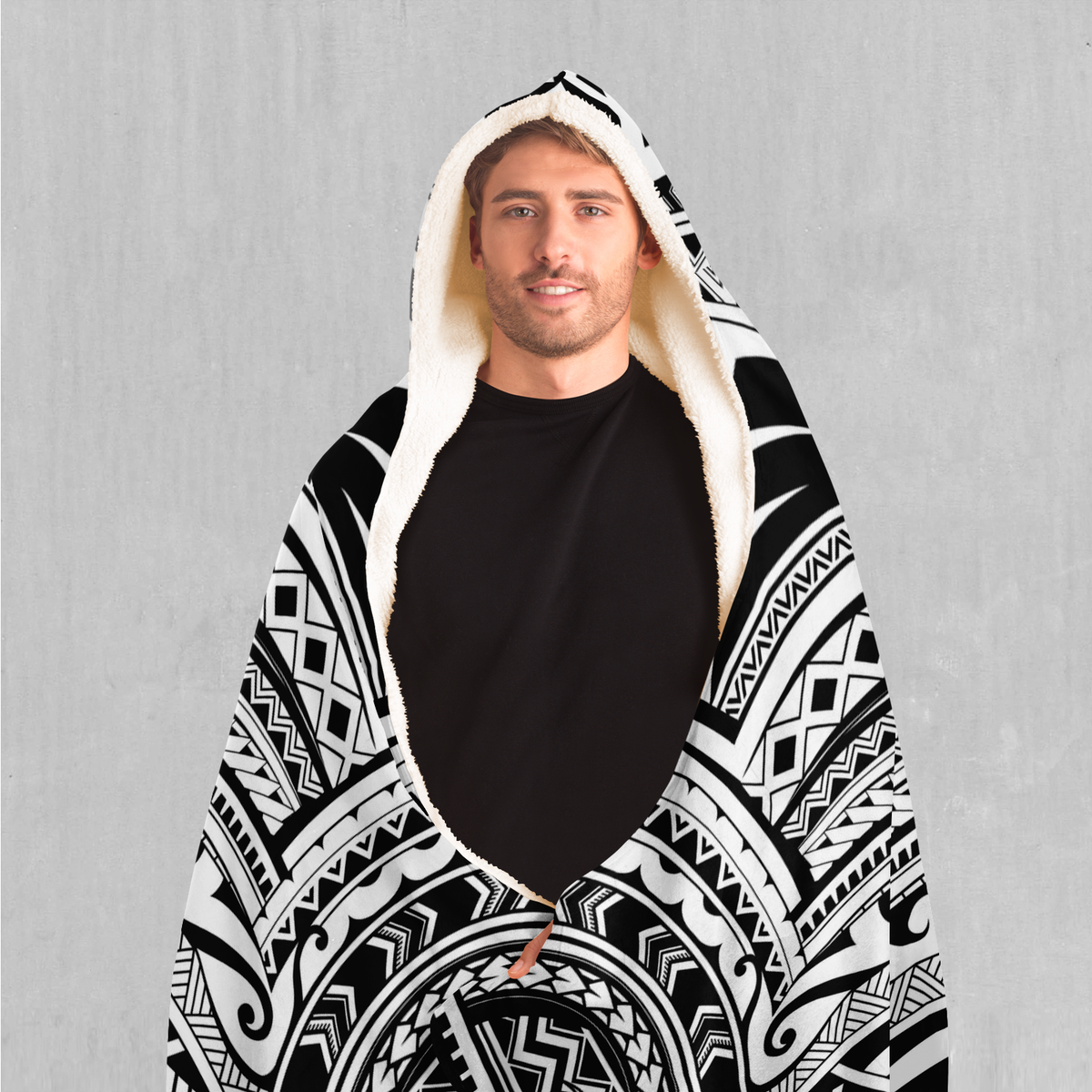 Ancient Tribe Hooded Blanket - Azimuth Clothing