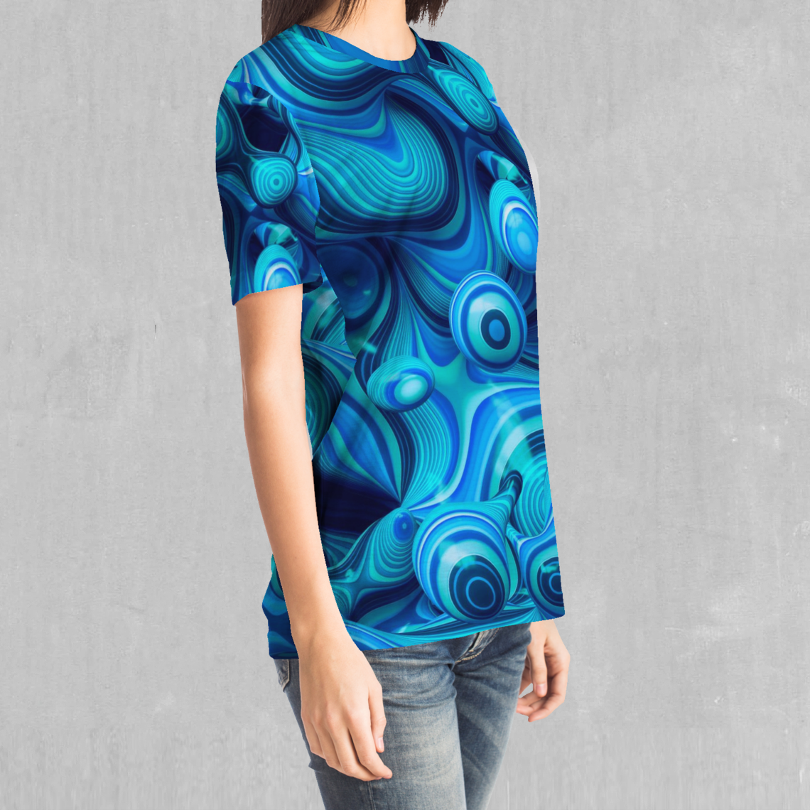 Aqua Pool Tee - Azimuth Clothing