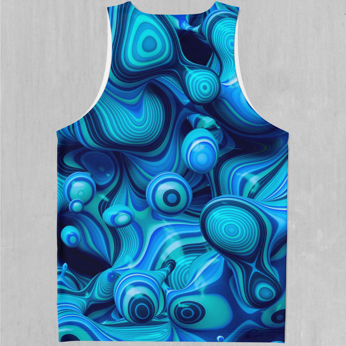 Aqua Pool Men's Tank Top - Azimuth Clothing
