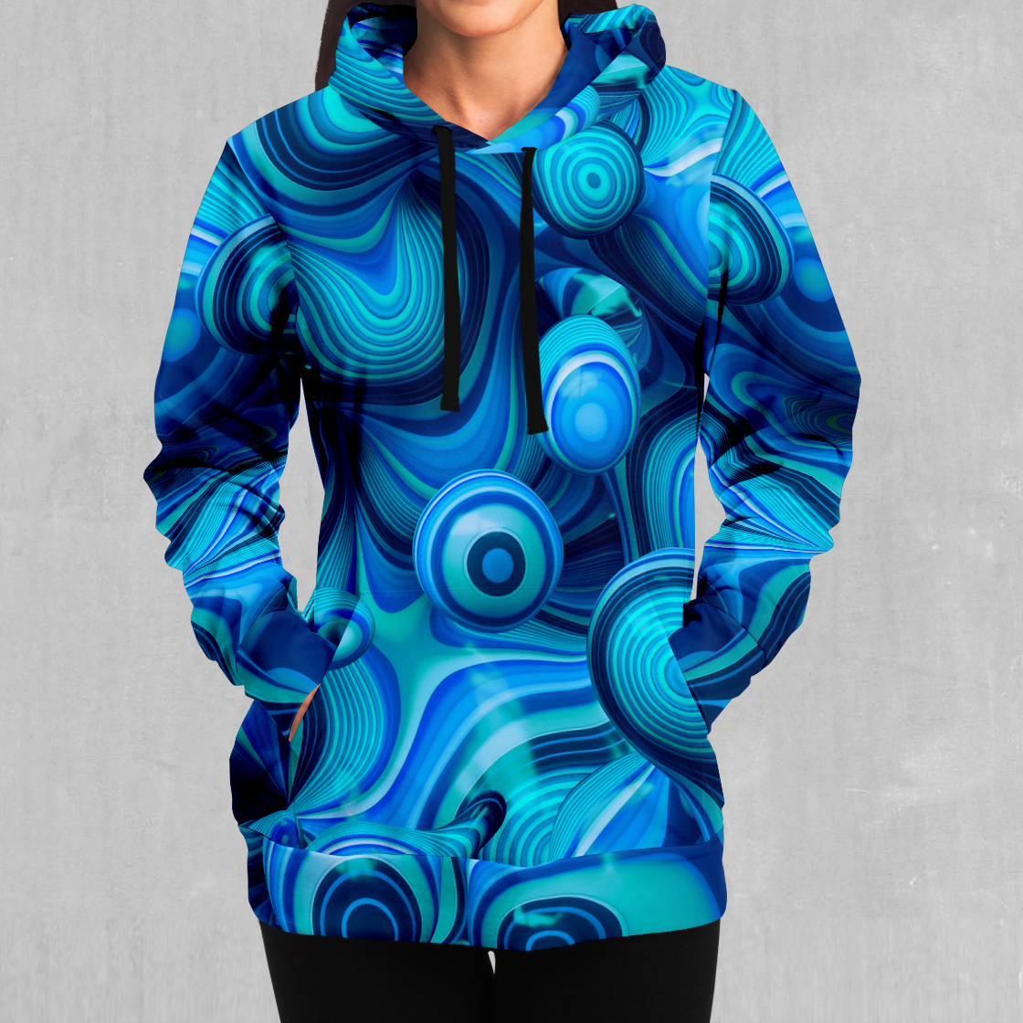 Aqua Pool Hoodie - Azimuth Clothing