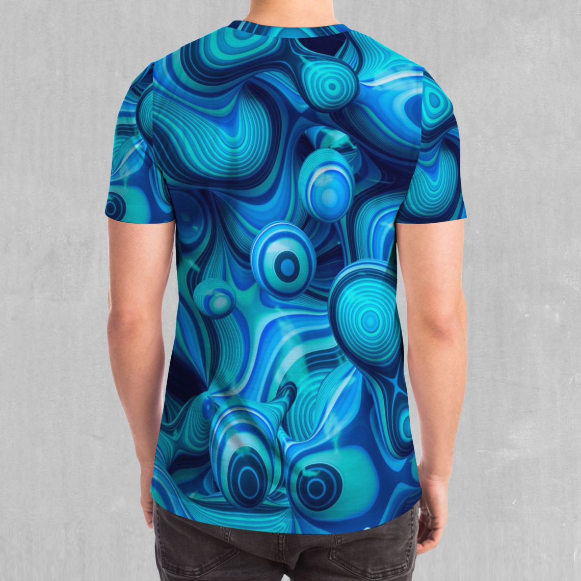 Aqua Pool Tee - Azimuth Clothing