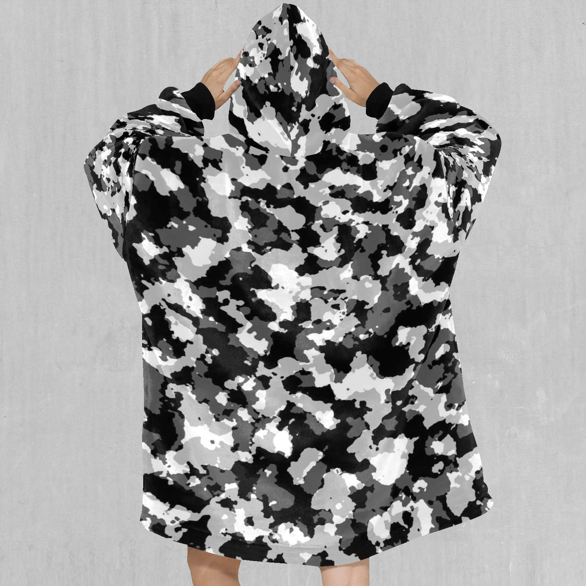 Arctic Camo Blanket Hoodie