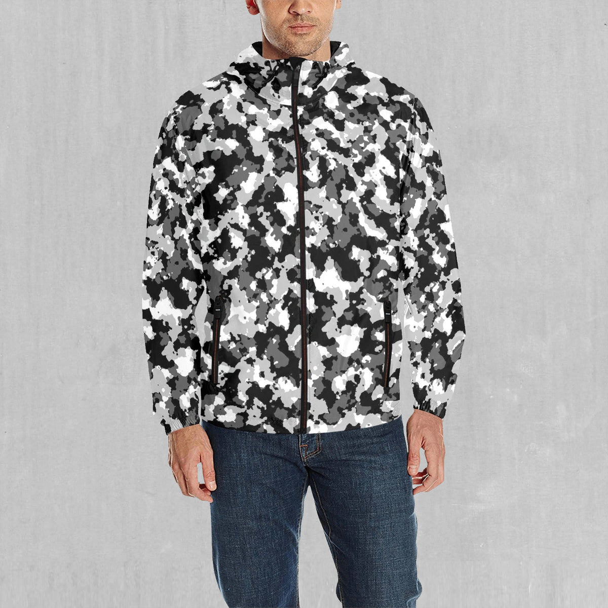 Arctic Camo Windbreaker