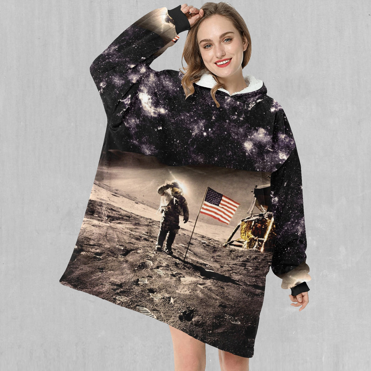 Astropatriot Blanket Hoodie