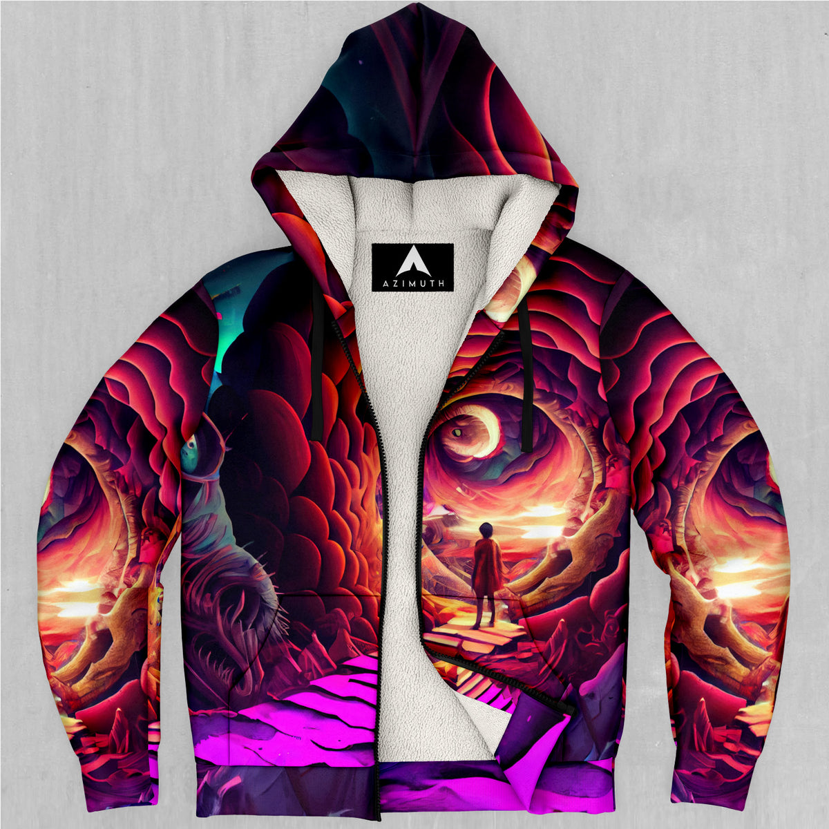 Beyond the Veil Sherpa Hoodie