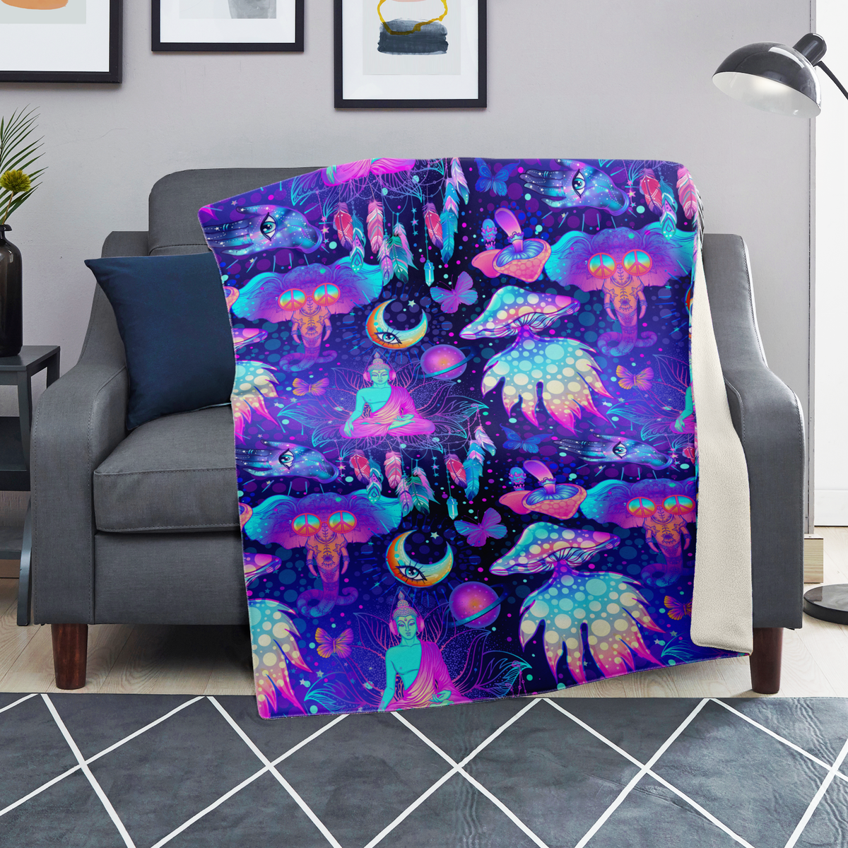 Psycho Luminescence Blanket