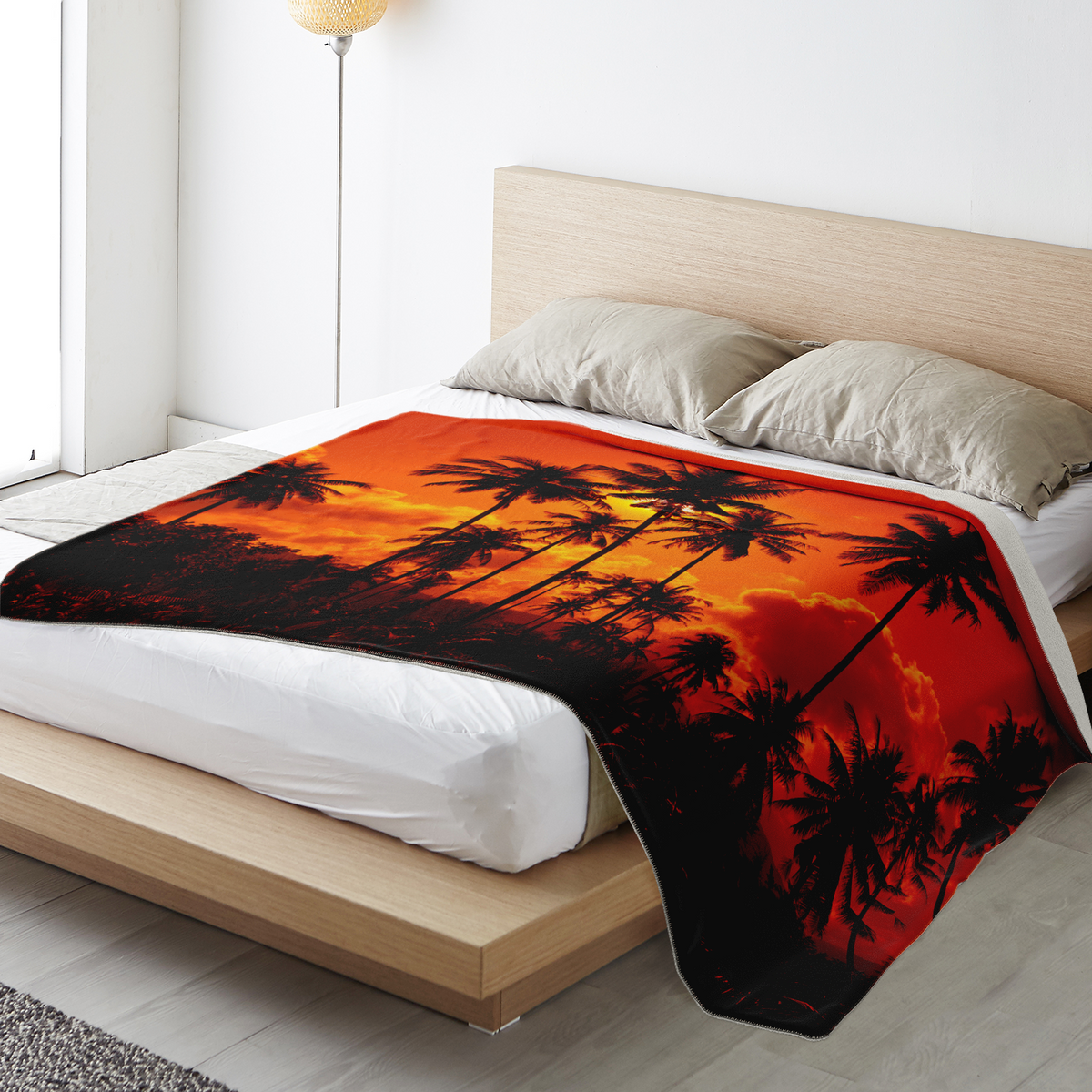 Lush Sunset Blanket