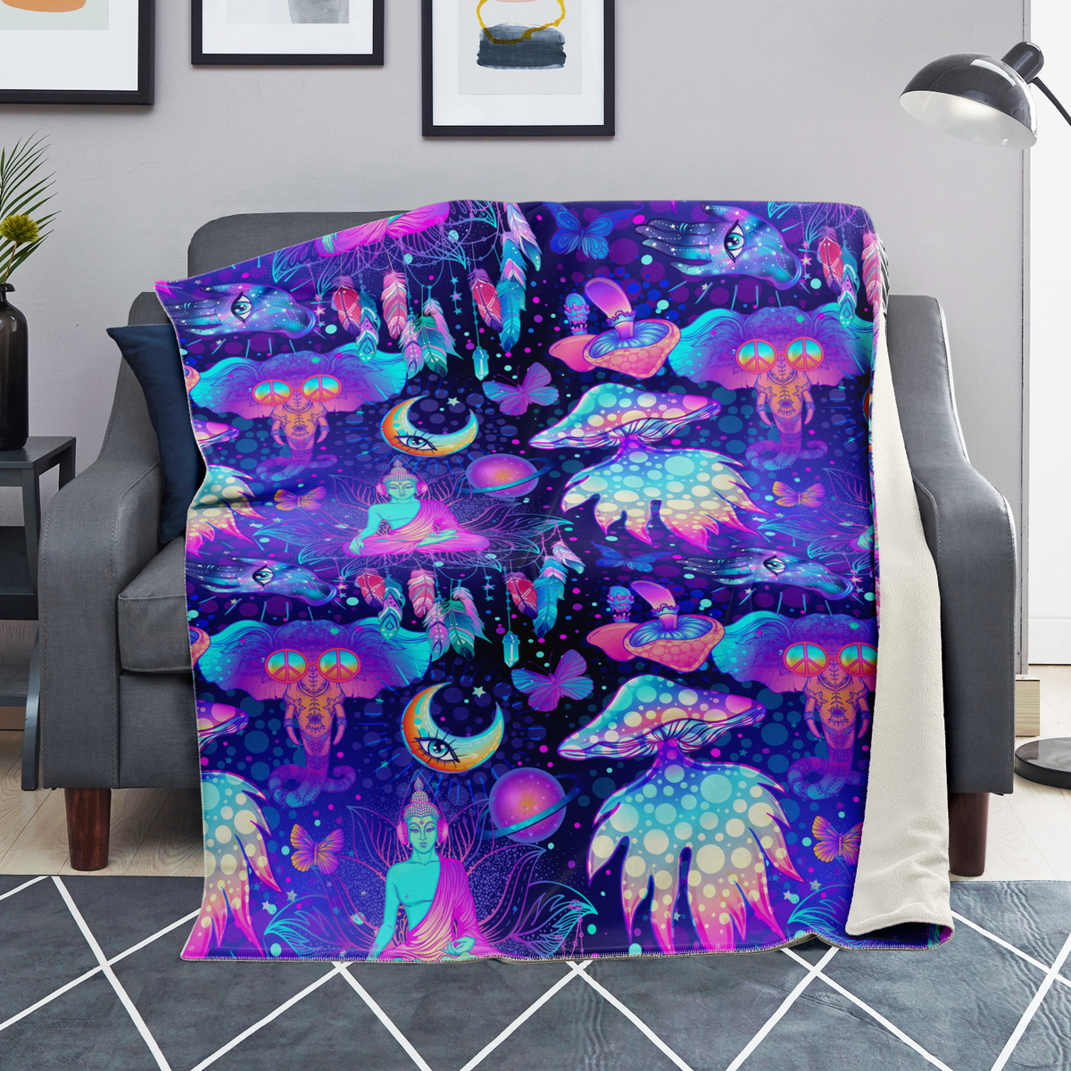 Psycho Luminescence Blanket