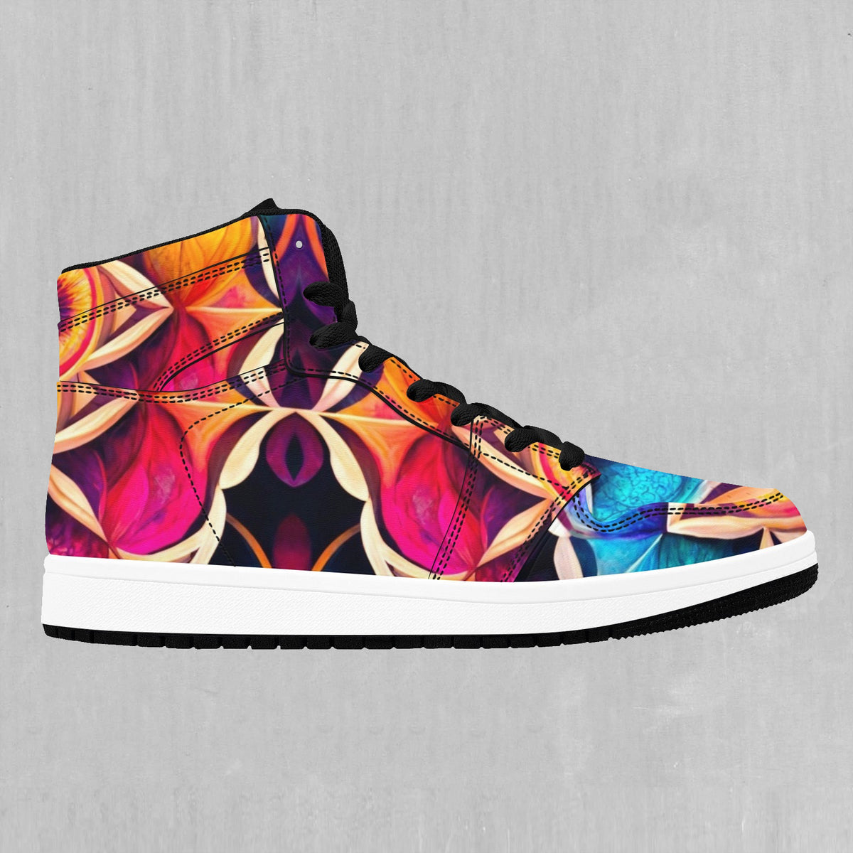 Blossoming Spectrum High Top Sneakers