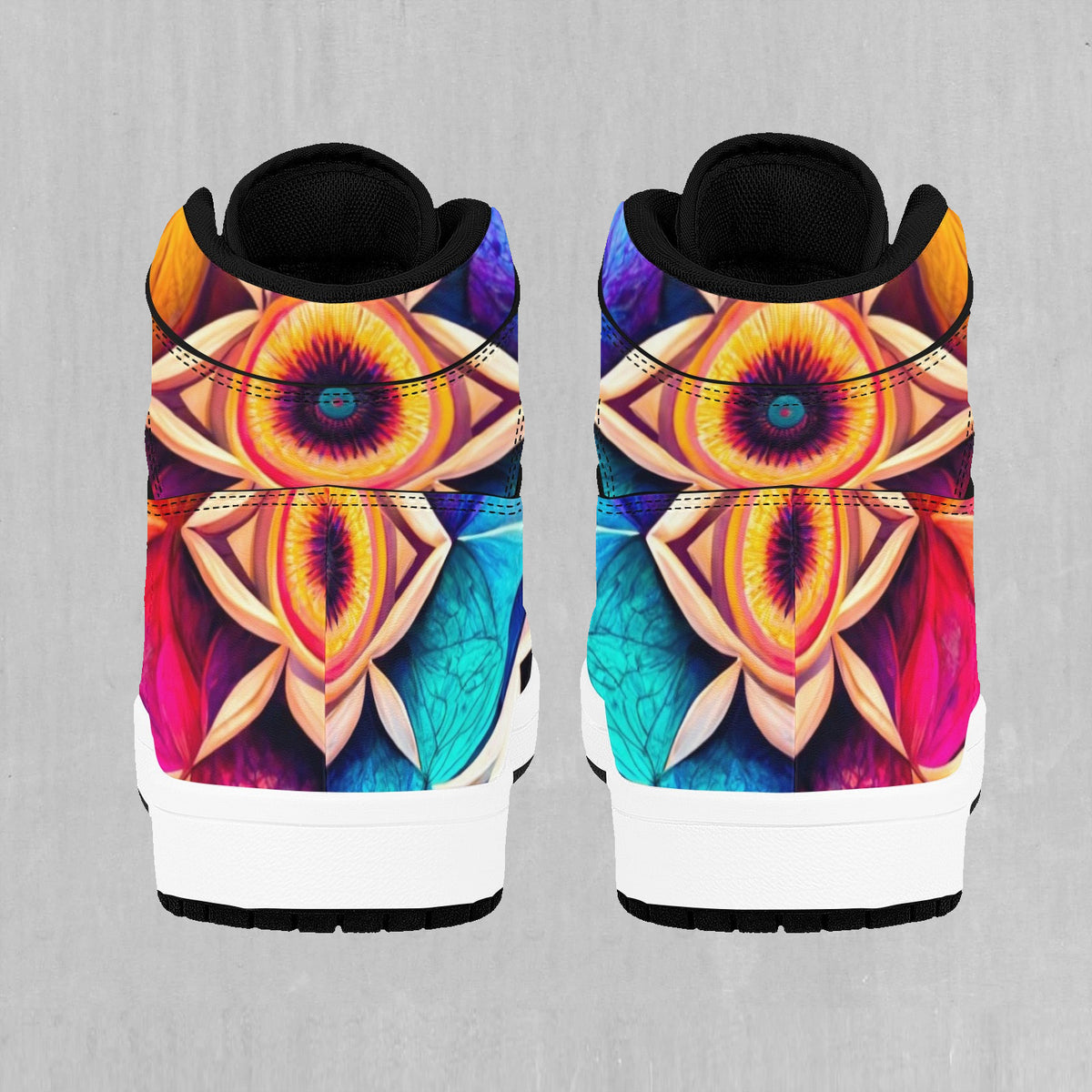 Blossoming Spectrum High Top Sneakers