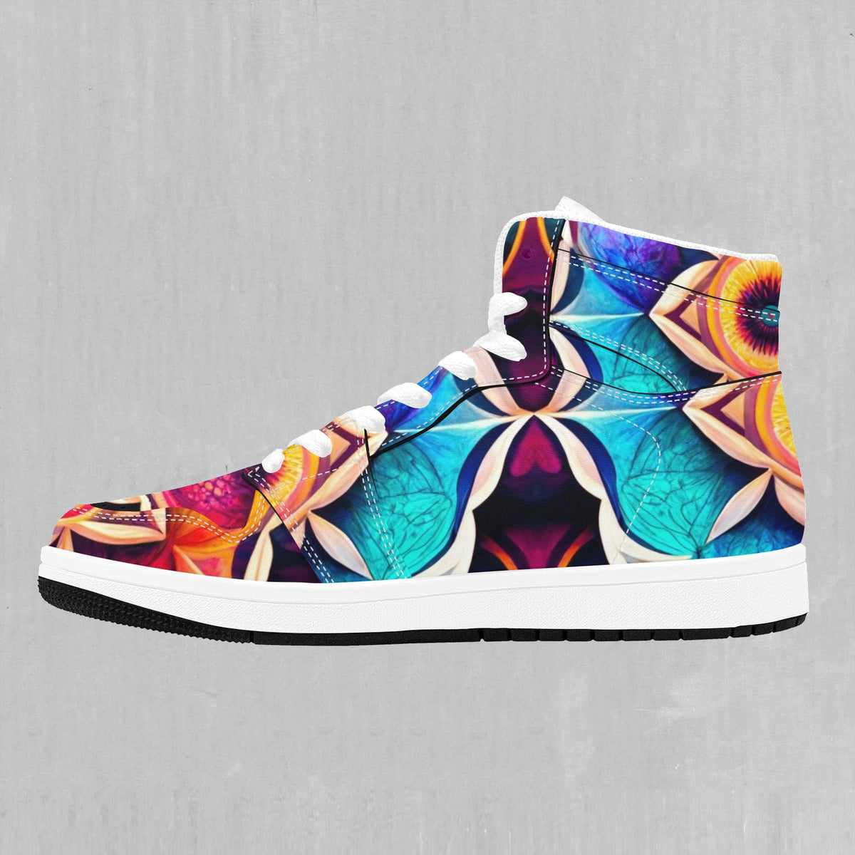 Blossoming Spectrum High Top Sneakers