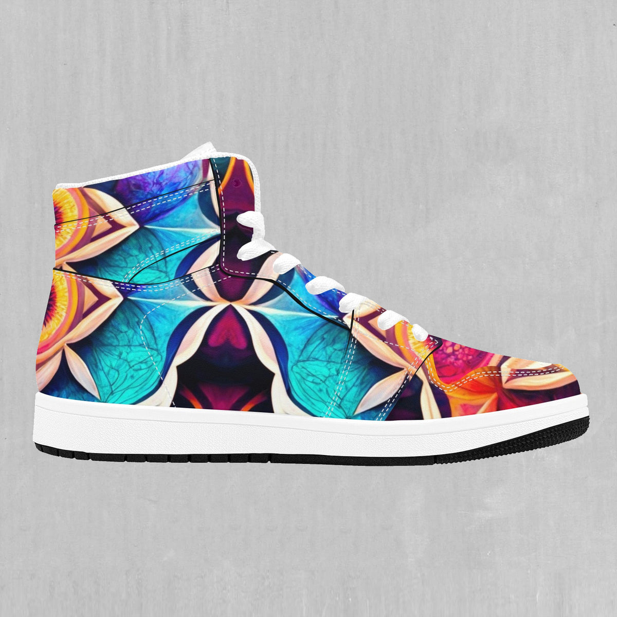 Blossoming Spectrum High Top Sneakers