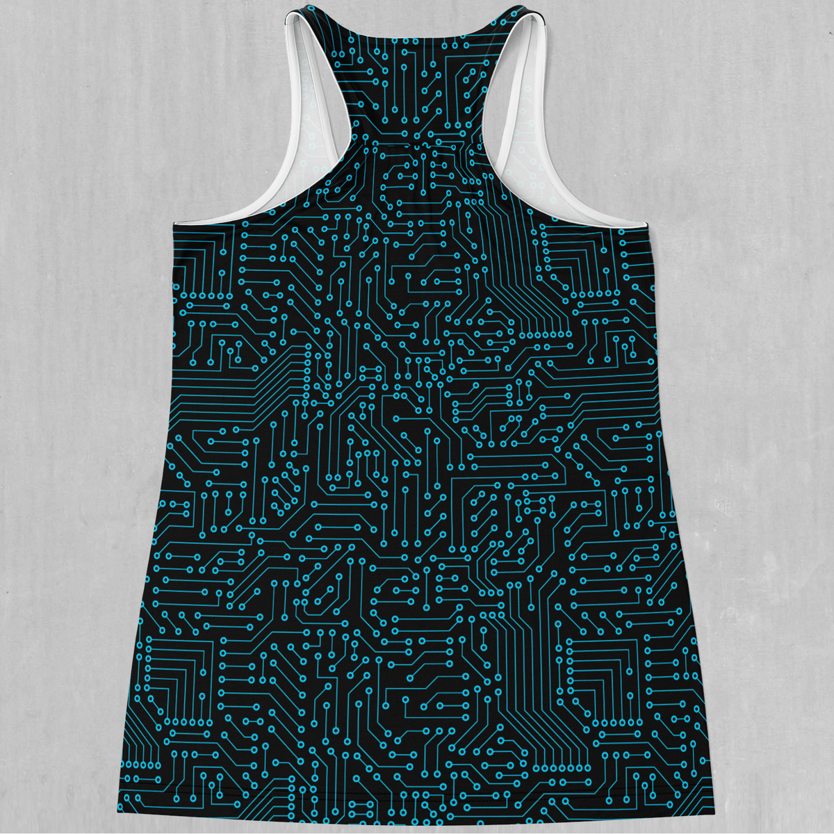 Blue Cybernetic Women's Tank Top