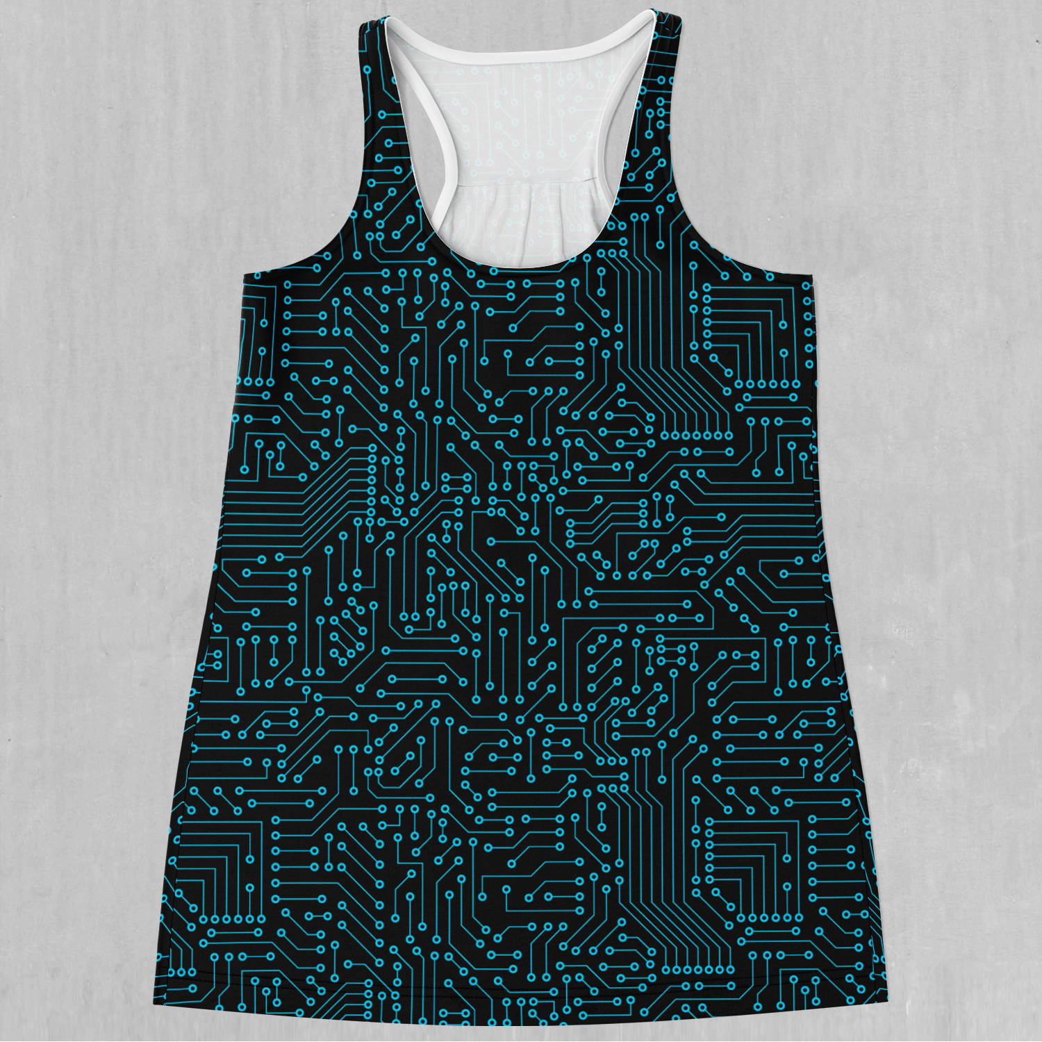 Blue Cybernetic Women's Tank Top