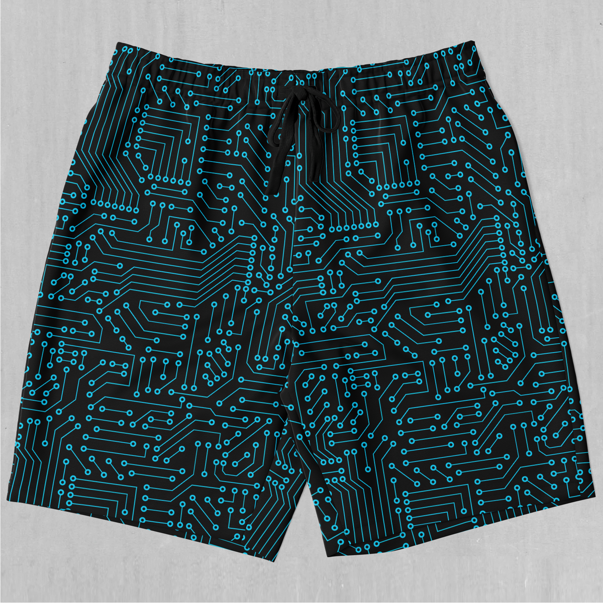 Blue Cybernetic Shorts